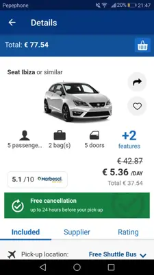 CARNGO.com - Car Rental APP android App screenshot 2